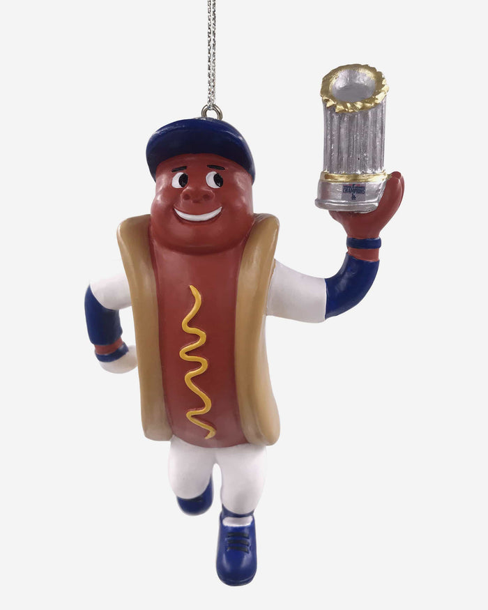 Los Angeles Dodgers 2020 World Series Champions Dodger Dog Ornament FOCO - FOCO.com