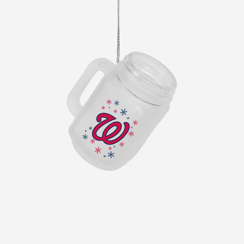 Washington Nationals Mason Jar Ornament FOCO - FOCO.com