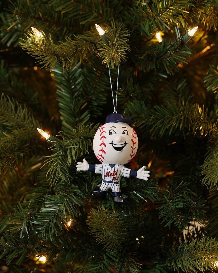 Mr. Met New York Mets Mascot Ornament FOCO - FOCO.com