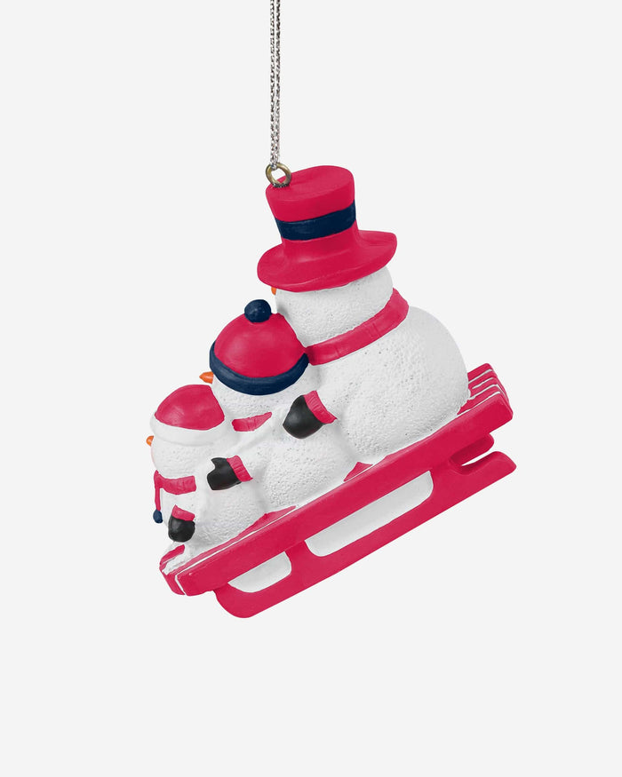 Washington Nationals Sledding Snowmen Ornament FOCO - FOCO.com