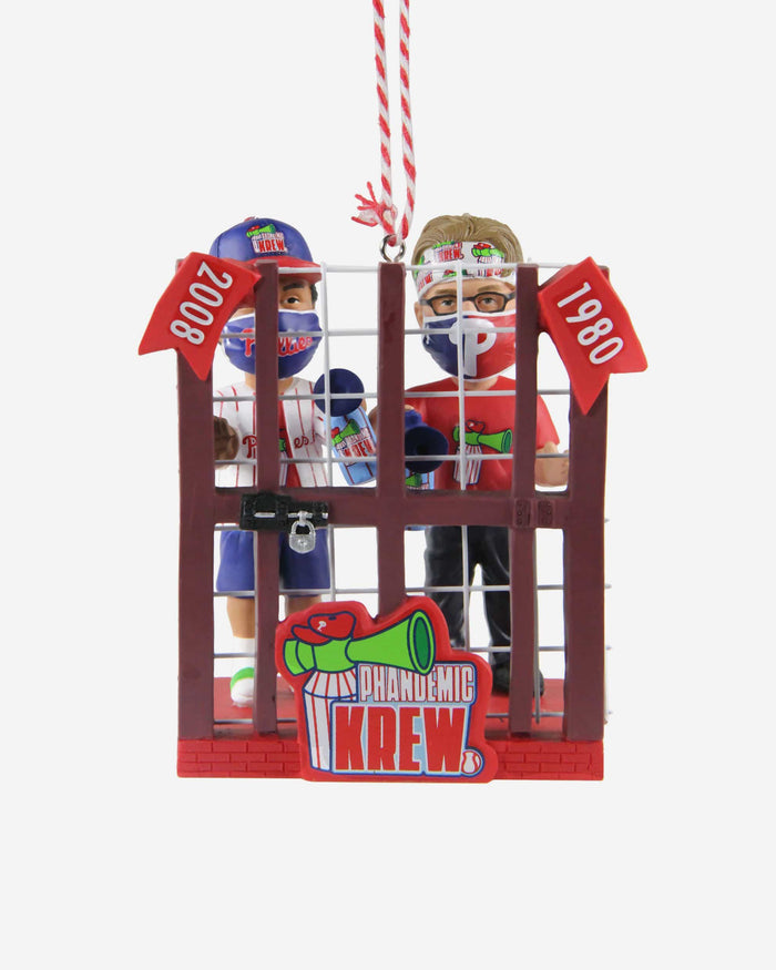 Philadelphia Phillies Phandemic Krew Dual Ornament FOCO - FOCO.com