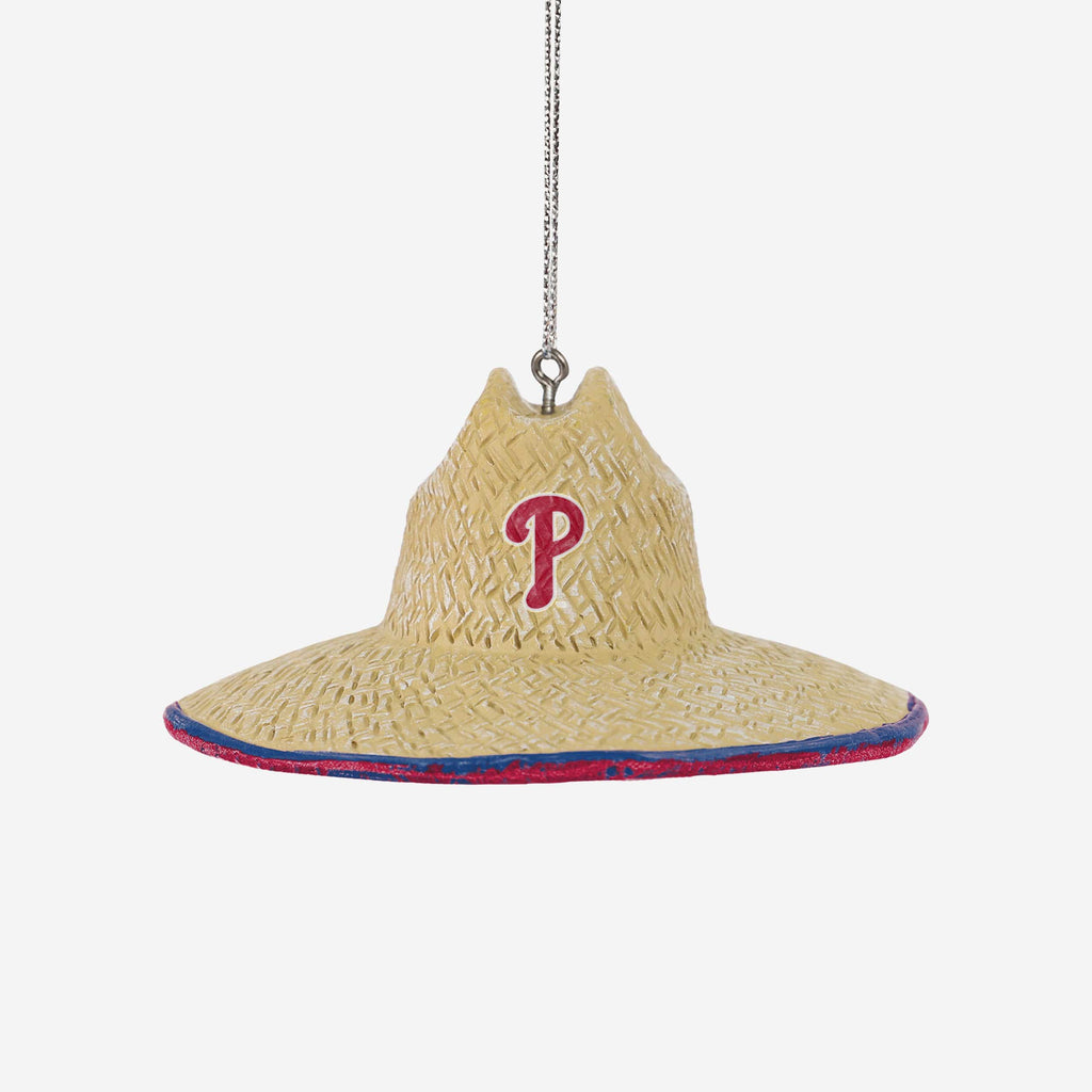 Philadelphia Phillies Straw Hat Ornament FOCO - FOCO.com