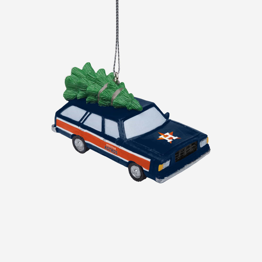 Houston Astros Station Wagon With Tree Ornament FOCO - FOCO.com