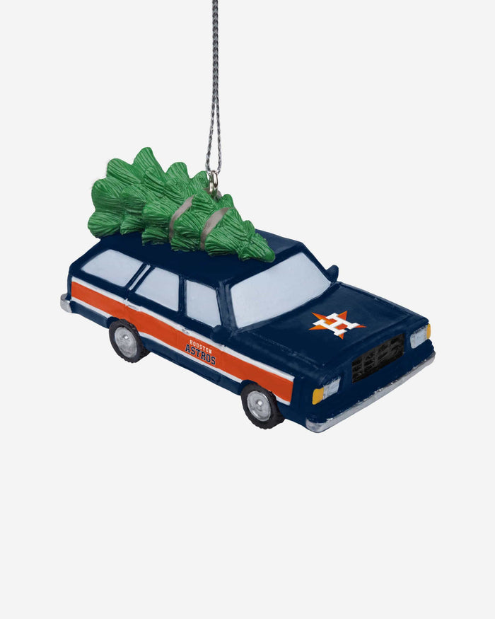 Houston Astros Station Wagon With Tree Ornament FOCO - FOCO.com