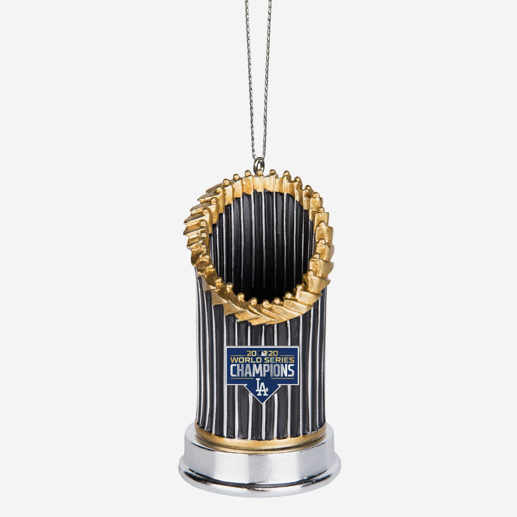 Los Angeles Dodgers 2020 World Series Champions Trophy Ornament FOCO - FOCO.com