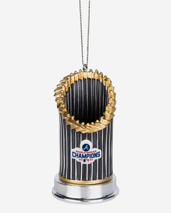 Atlanta Braves 2021 World Series Champions Resin Trophy Ornament FOCO - FOCO.com