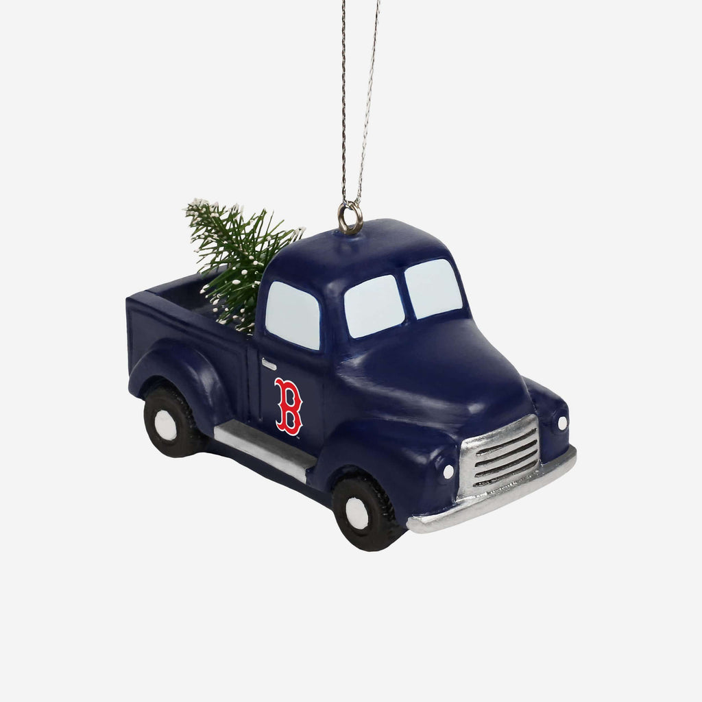 Boston Red Sox Truck With Tree Ornament FOCO - FOCO.com