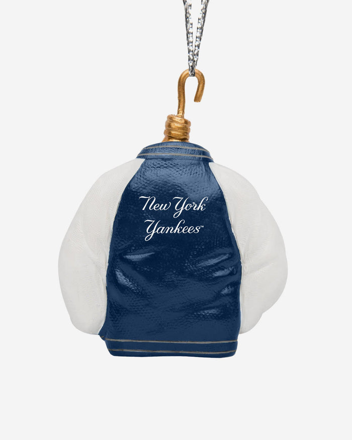 New York Yankees Varsity Jacket Ornament FOCO - FOCO.com