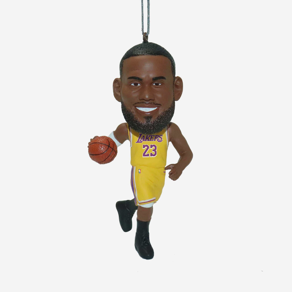 LeBron James Los Angeles Lakers 2020 NBA Champions Player Resin Ornament FOCO - FOCO.com