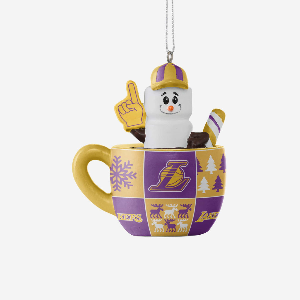 Los Angeles Lakers Smores Mug Ornament FOCO - FOCO.com