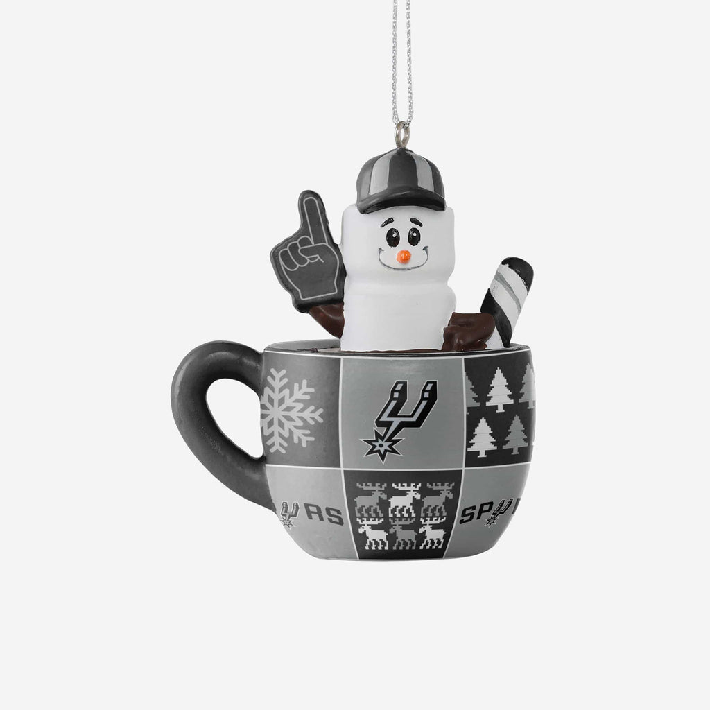 San Antonio Spurs Smores Mug Ornament FOCO - FOCO.com