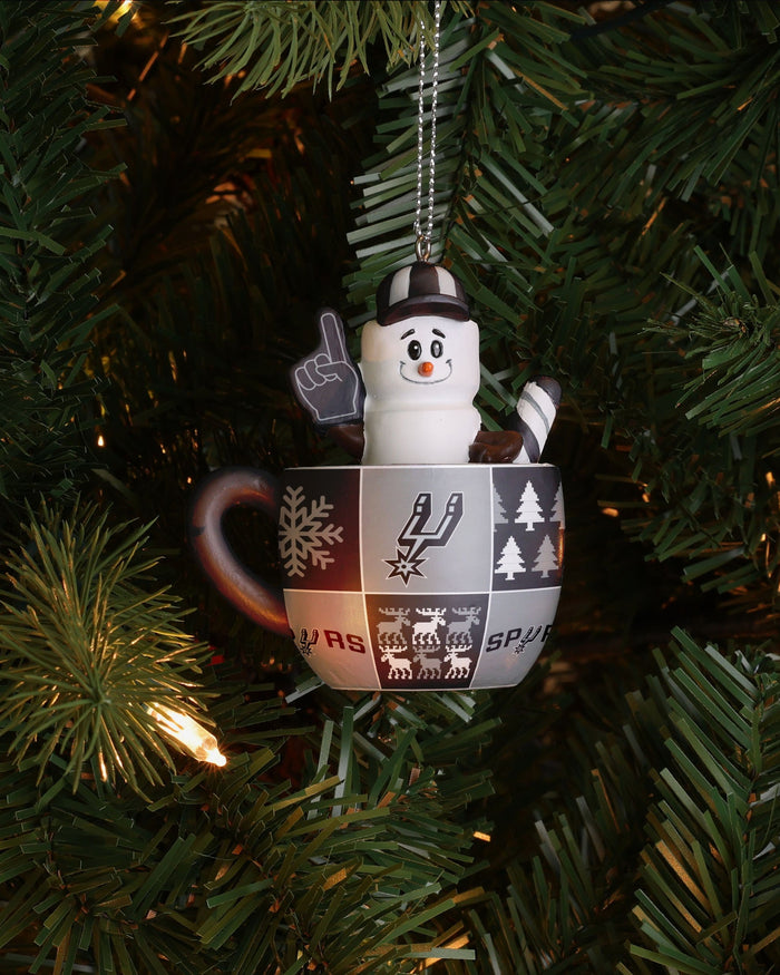 San Antonio Spurs Smores Mug Ornament FOCO - FOCO.com