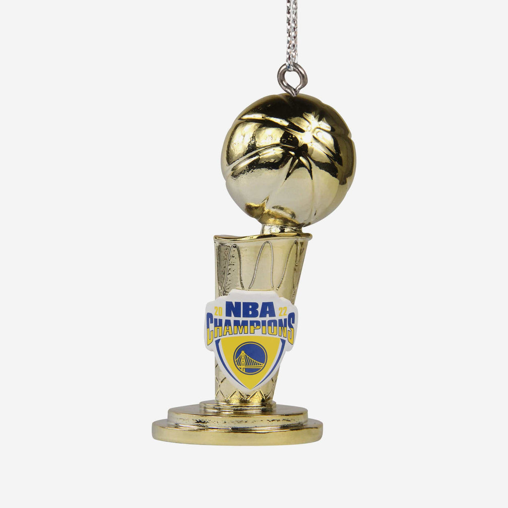 Golden State Warriors 2022 NBA Champions Trophy Ornament FOCO - FOCO.com
