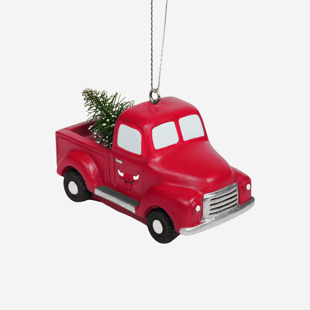 Chicago Bulls Truck With Tree Ornament FOCO - FOCO.com