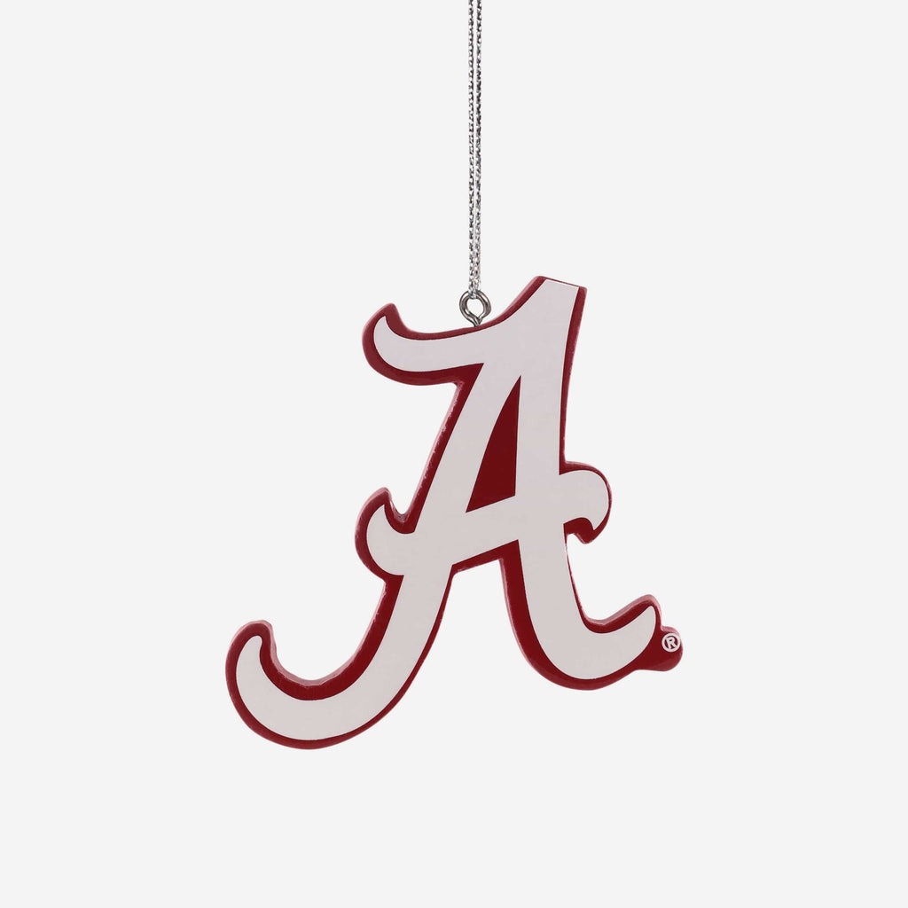 Alabama Crimson Tide Holiday Cheer Logo Ornament FOCO - FOCO.com