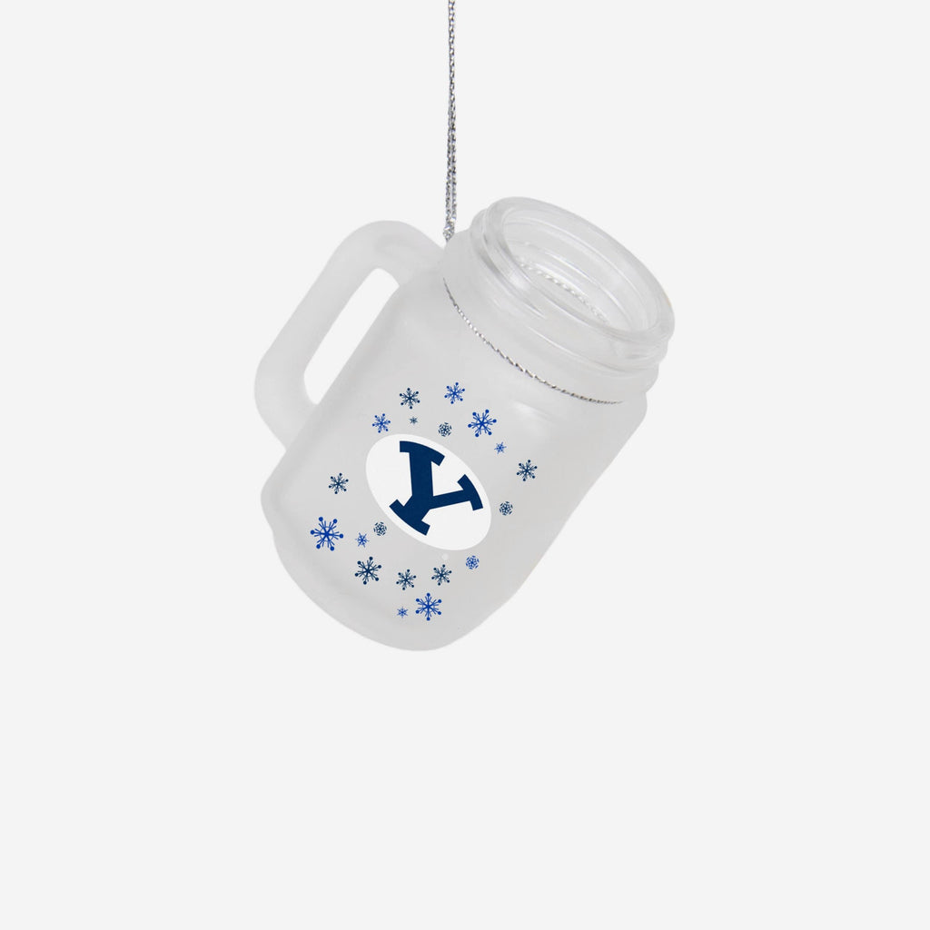 BYU Cougars Mason Jar Ornament FOCO - FOCO.com