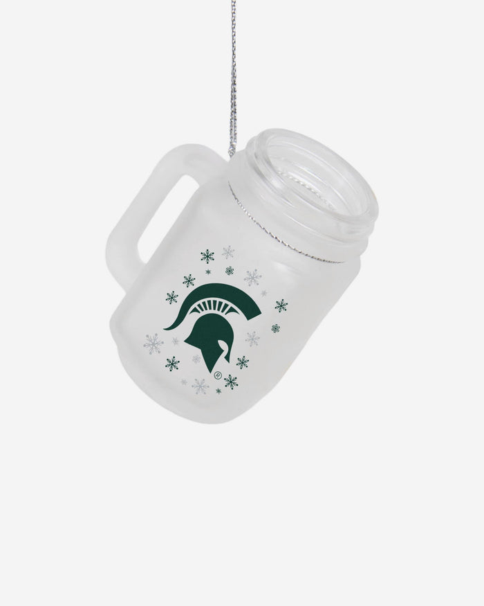 Michigan State Spartans Mason Jar Ornament FOCO - FOCO.com