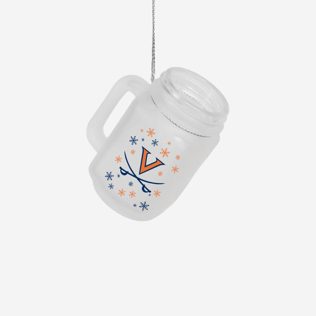 Virginia Cavaliers Mason Jar Ornament FOCO - FOCO.com