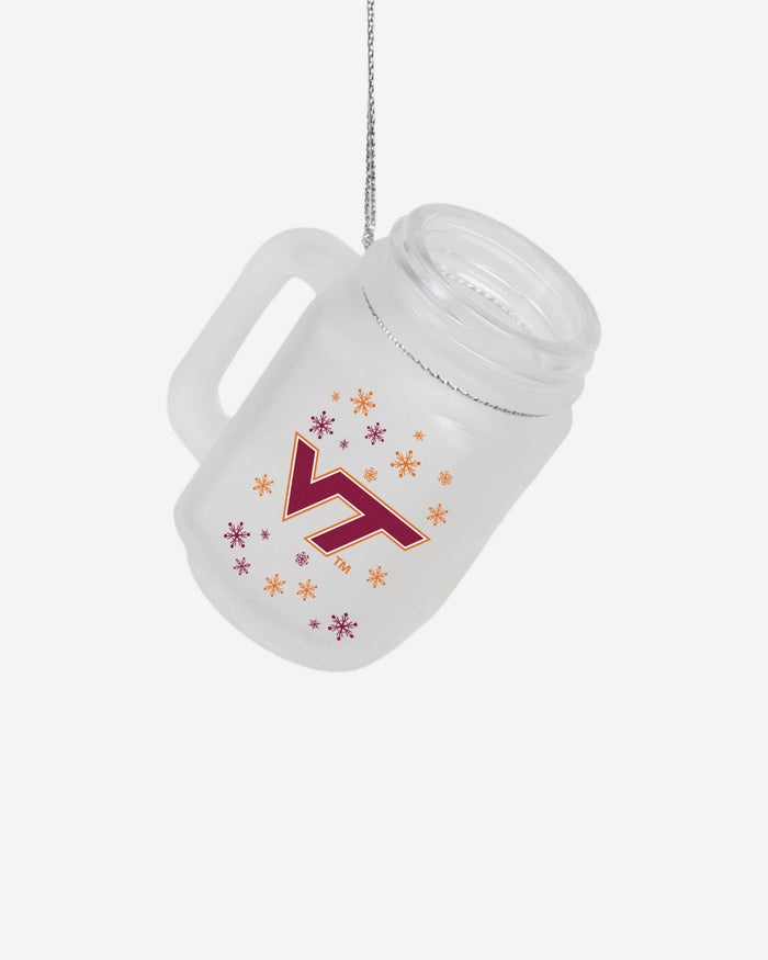 Virginia Tech Hokies Mason Jar Ornament FOCO - FOCO.com