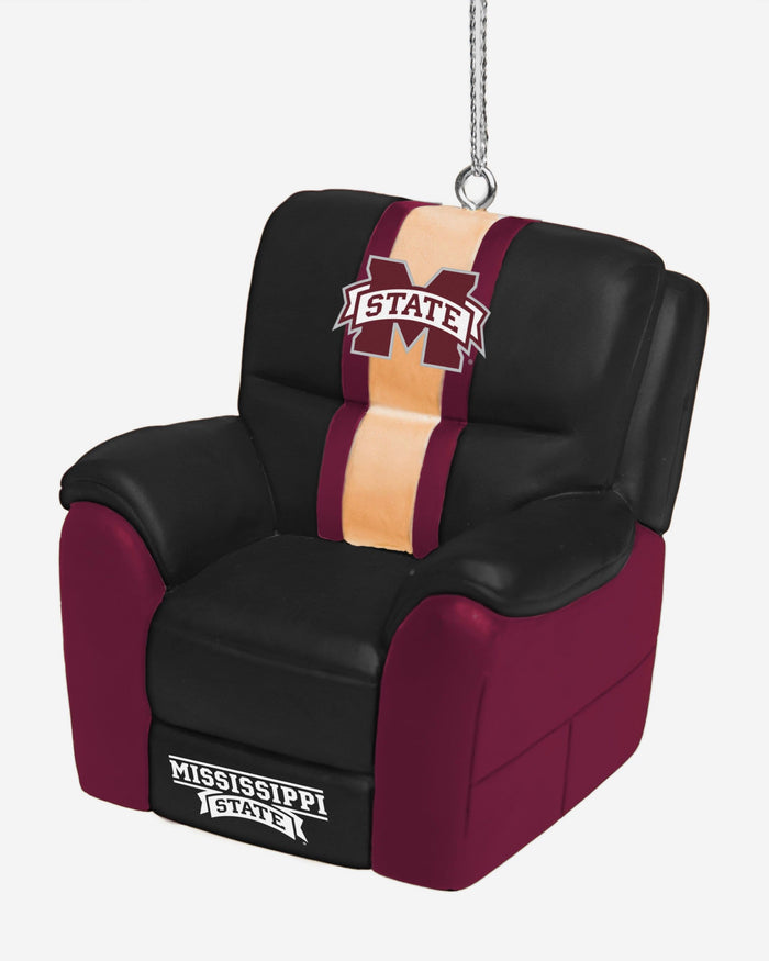 Mississippi State Bulldogs Reclining Chair Ornament FOCO - FOCO.com