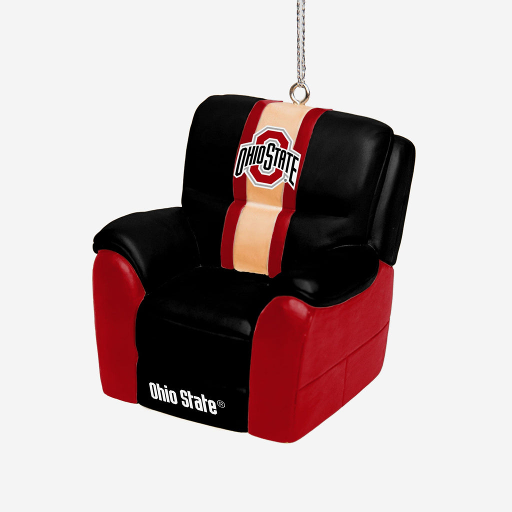 Ohio State Buckeyes Reclining Chair Ornament FOCO - FOCO.com