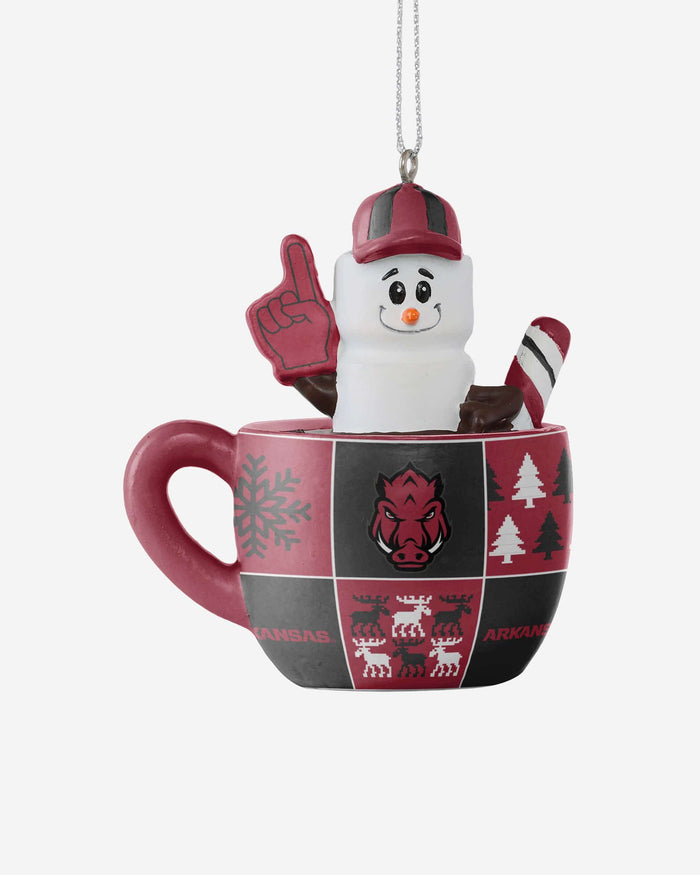 Arkansas Razorbacks Smores Mug Ornament FOCO - FOCO.com
