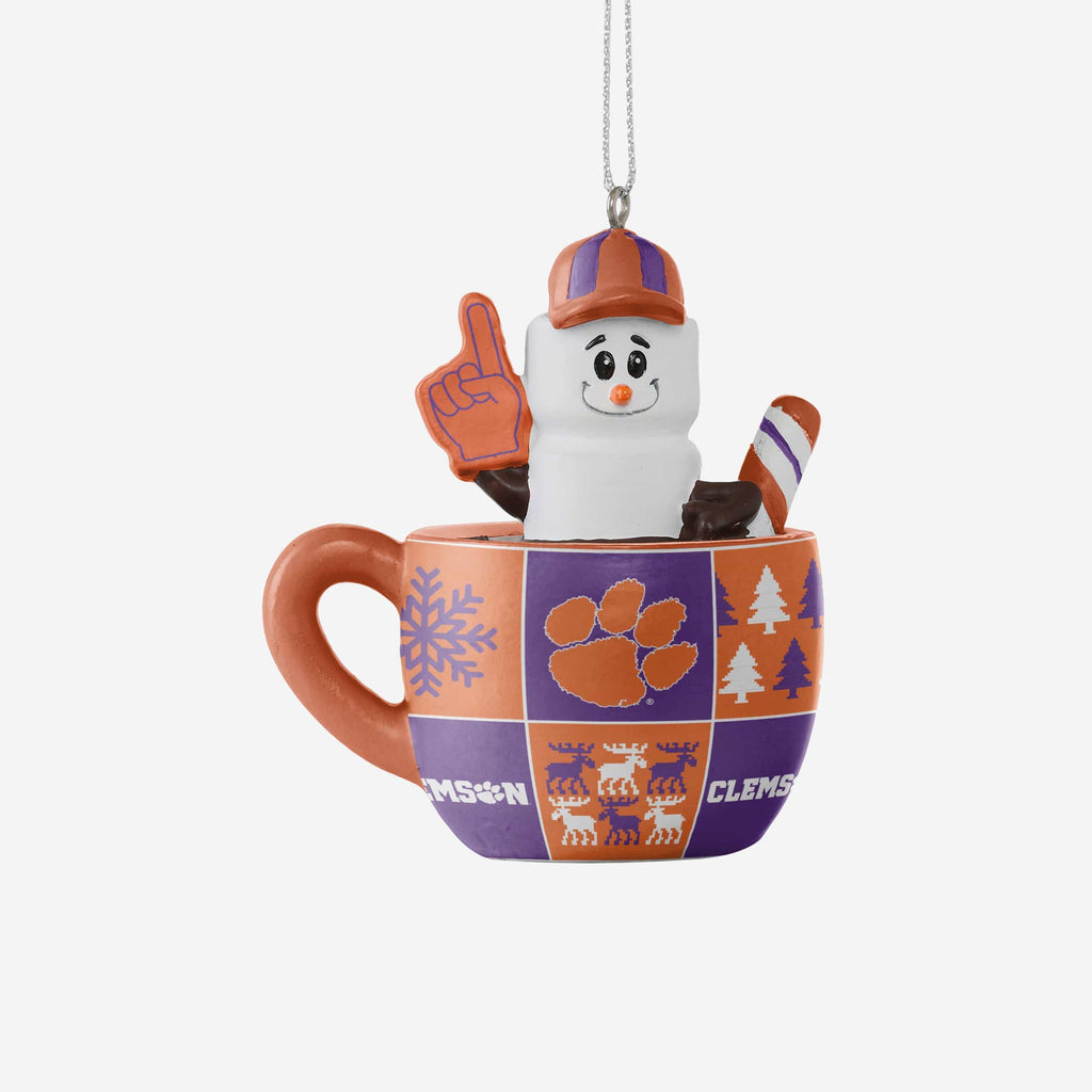 Clemson Tigers Smores Mug Ornament FOCO - FOCO.com