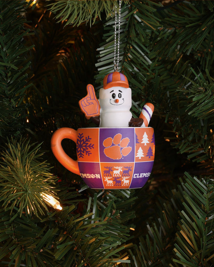 Clemson Tigers Smores Mug Ornament FOCO - FOCO.com