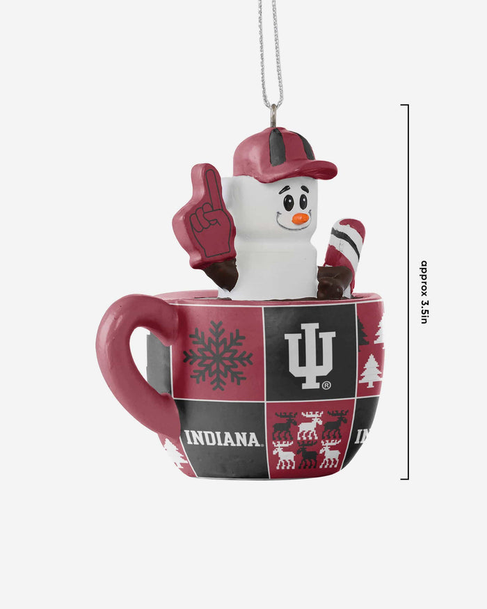 Indiana Hoosiers Smores Mug Ornament FOCO - FOCO.com