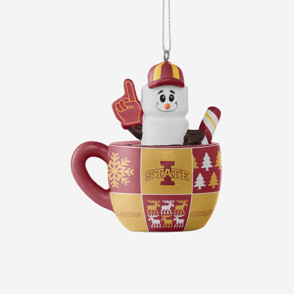 Iowa State Cyclones Smores Mug Ornament FOCO - FOCO.com