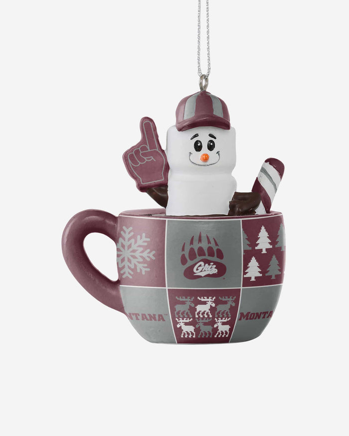 Montana Grizzlies Smores Mug Ornament FOCO - FOCO.com