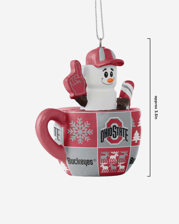 Ohio State Buckeyes Smores Mug Ornament FOCO - FOCO.com