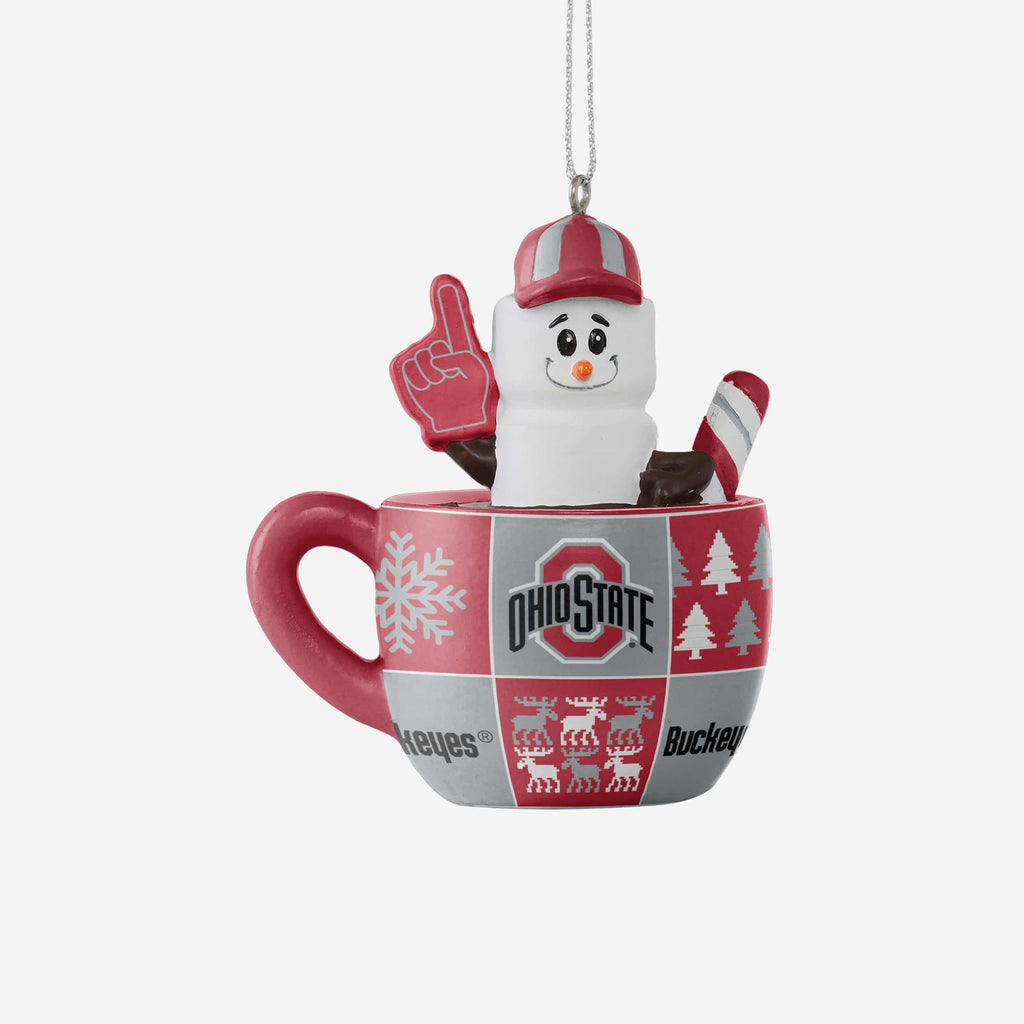 Ohio State Buckeyes Smores Mug Ornament FOCO - FOCO.com