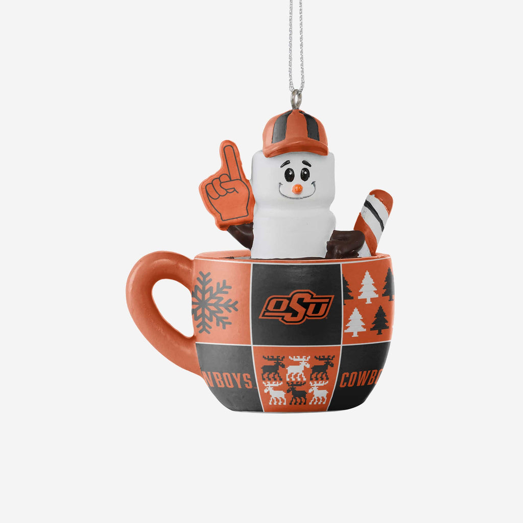 Oklahoma State Cowboys Smores Mug Ornament FOCO - FOCO.com