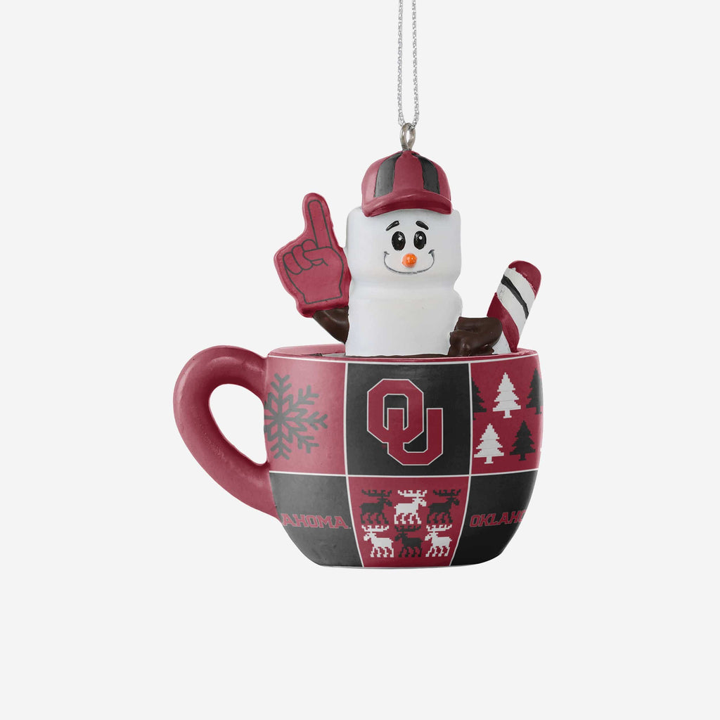 Oklahoma Sooners Smores Mug Ornament FOCO - FOCO.com