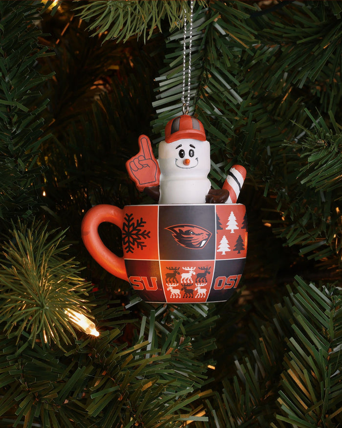 Oregon State Beavers Smores Mug Ornament FOCO - FOCO.com