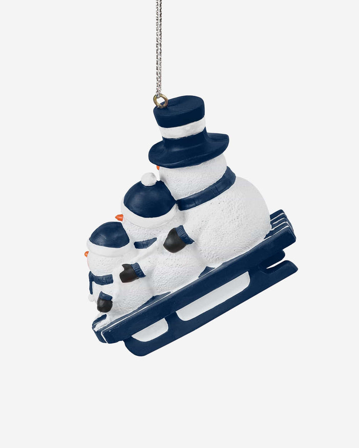 Penn State Nittany Lions Sledding Snowmen Ornament FOCO - FOCO.com