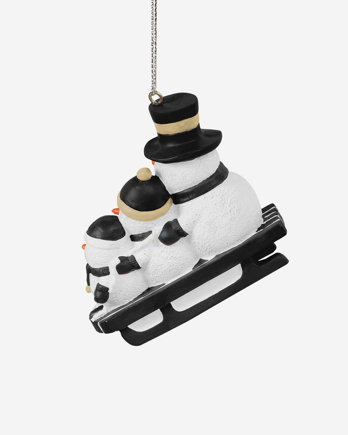 Purdue Boilermakers Sledding Snowmen Ornament FOCO - FOCO.com