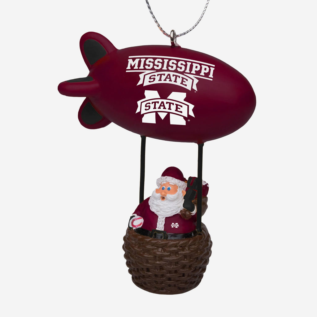 Mississippi State Bulldogs Santa Blimp Ornament FOCO - FOCO.com