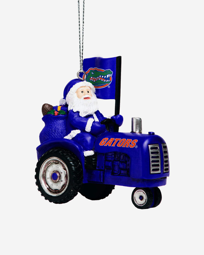 Florida Gators Santa Riding Tractor Ornament FOCO - FOCO.com