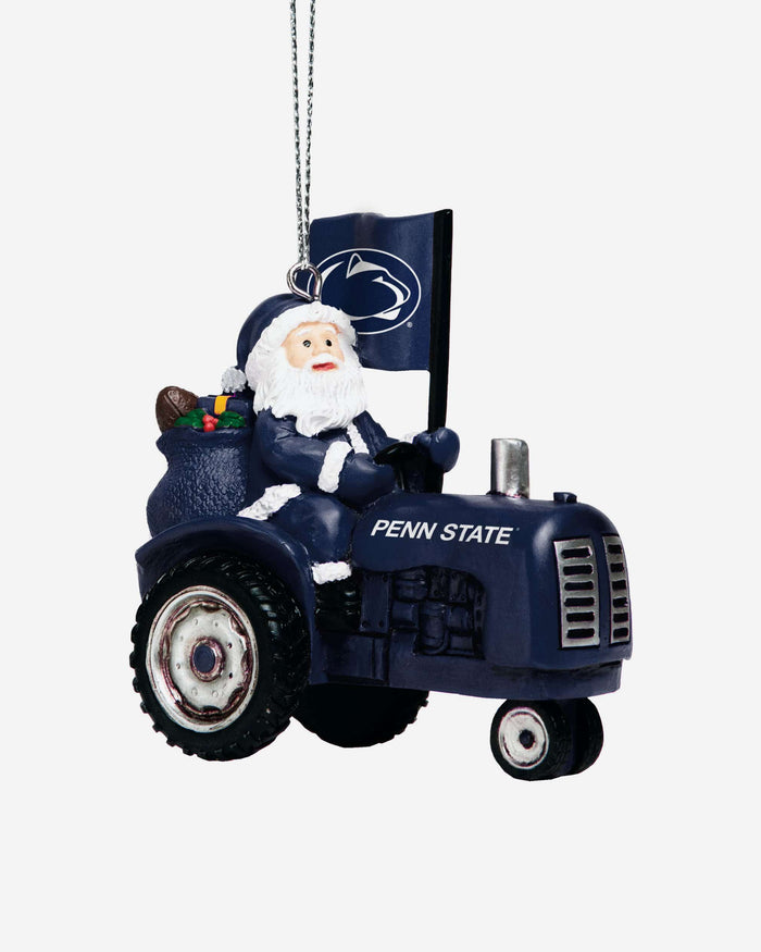 Penn State Nittany Lions Santa Riding Tractor Ornament FOCO - FOCO.com