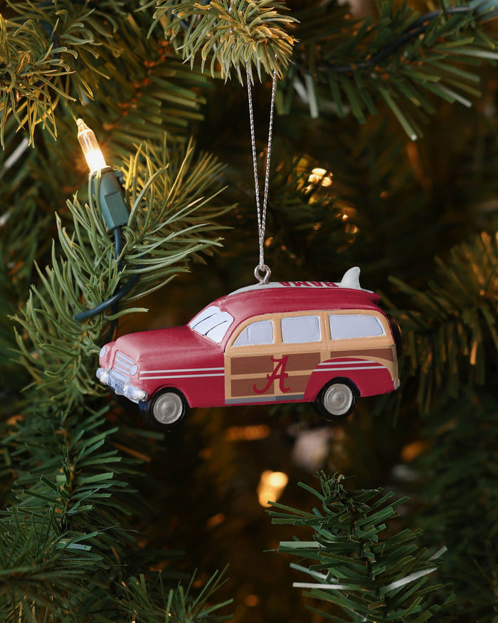 Alabama Crimson Tide Station Wagon Ornament FOCO - FOCO.com