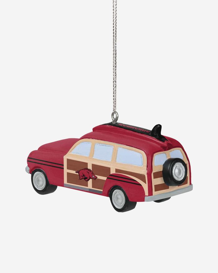 Arkansas Razorbacks Station Wagon Ornament FOCO - FOCO.com