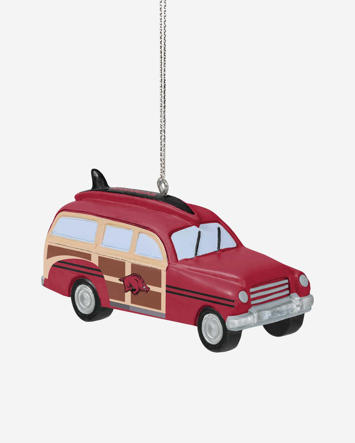 Arkansas Razorbacks Station Wagon Ornament FOCO - FOCO.com