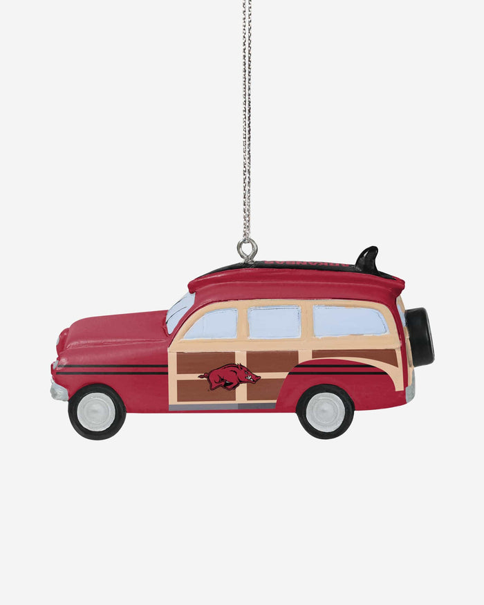 Arkansas Razorbacks Station Wagon Ornament FOCO - FOCO.com