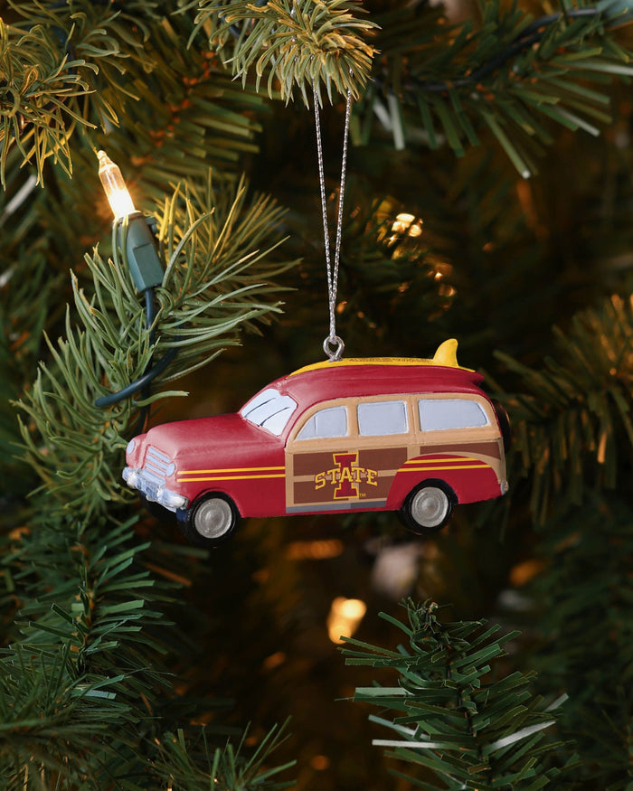 Iowa State Cyclones Station Wagon Ornament FOCO - FOCO.com