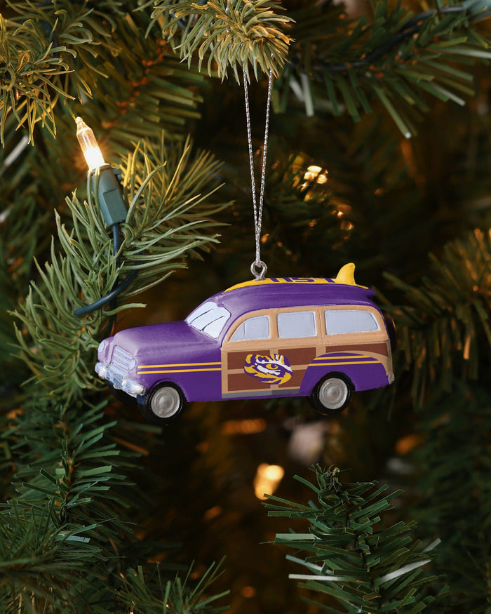 LSU Tigers Station Wagon Ornament FOCO - FOCO.com