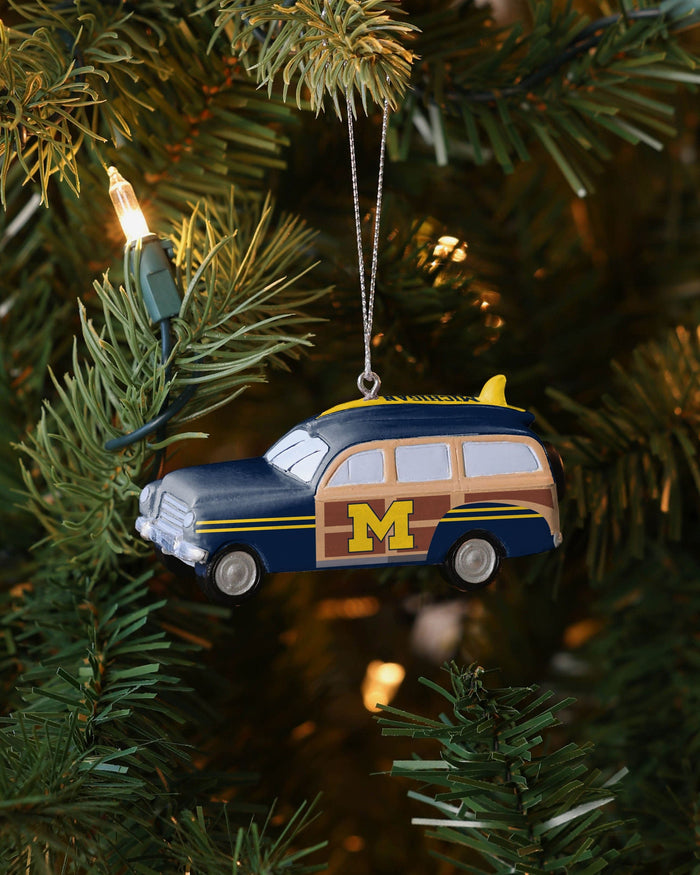 Michigan Wolverines Station Wagon Ornament FOCO - FOCO.com