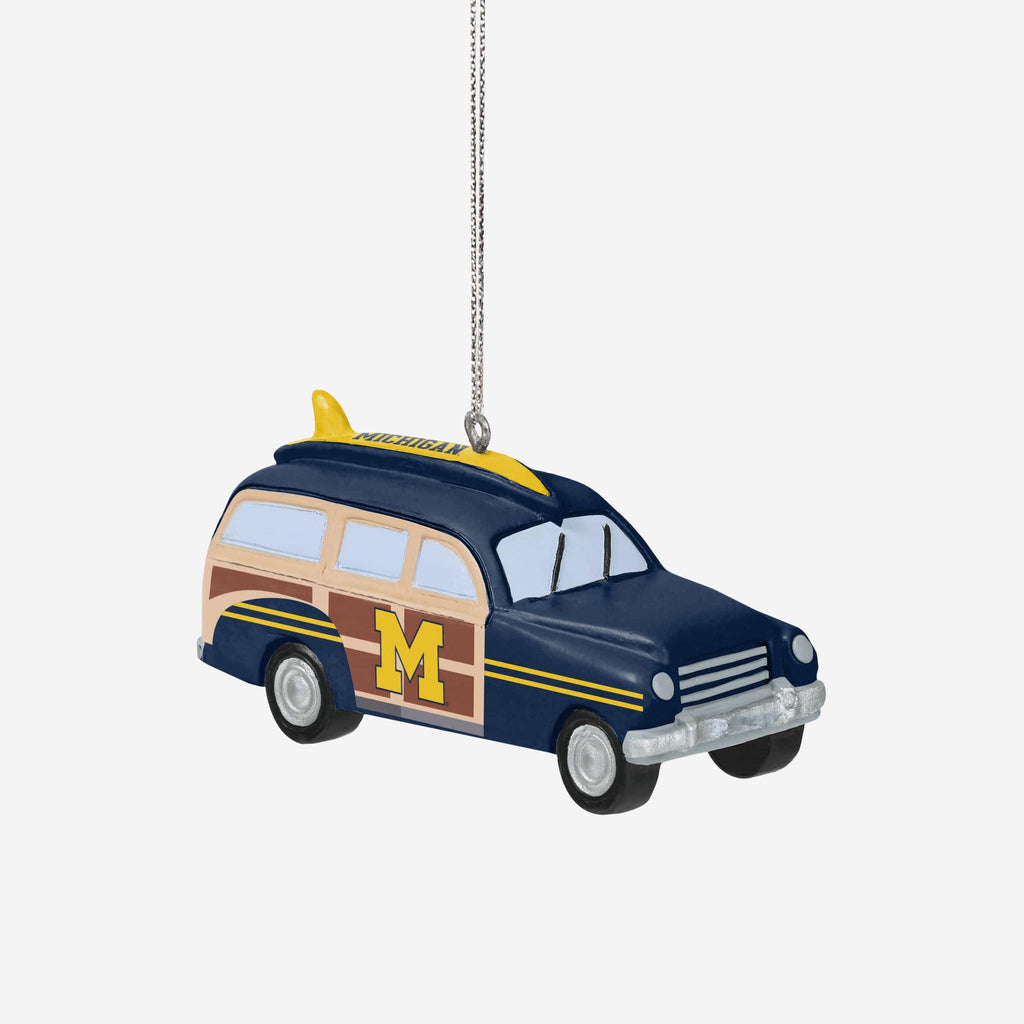 Michigan Wolverines Station Wagon Ornament FOCO - FOCO.com