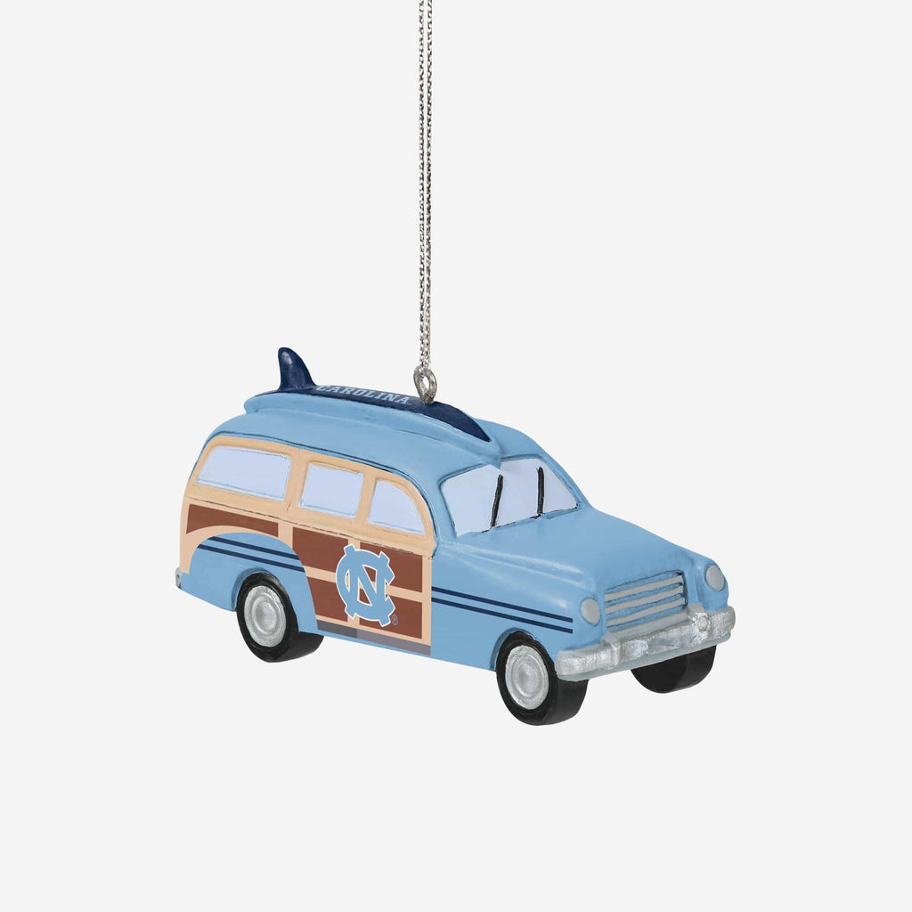 North Carolina Tar Heels Station Wagon Ornament FOCO - FOCO.com